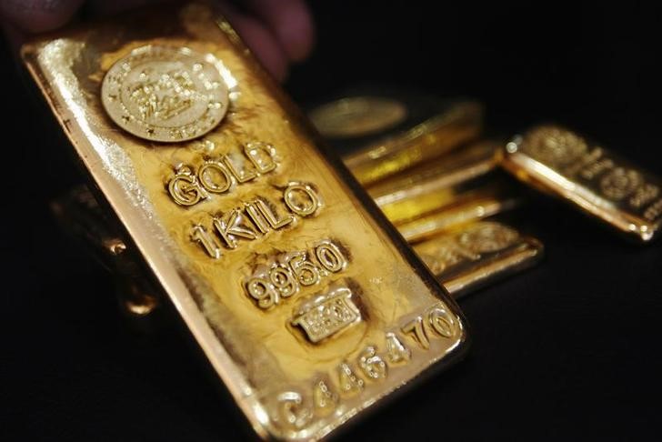 Цена золота почти достигла рекорда 2020 года