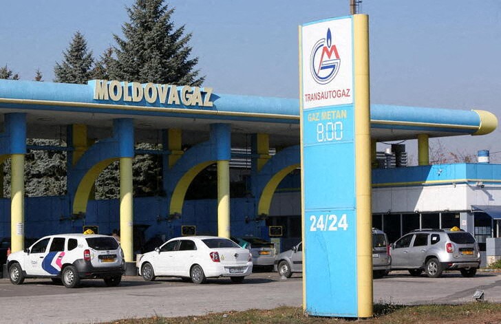 Молдавия в январе покупает газ у Газпрома по цене $646 за 1.000 куб м