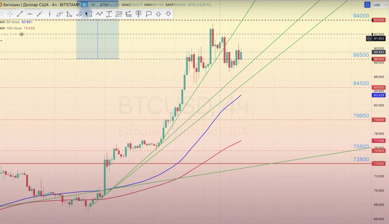 Read more about the article BTC/USD ОБЗОР НА НЕДЕЛЮ 18.11-22.11.2024