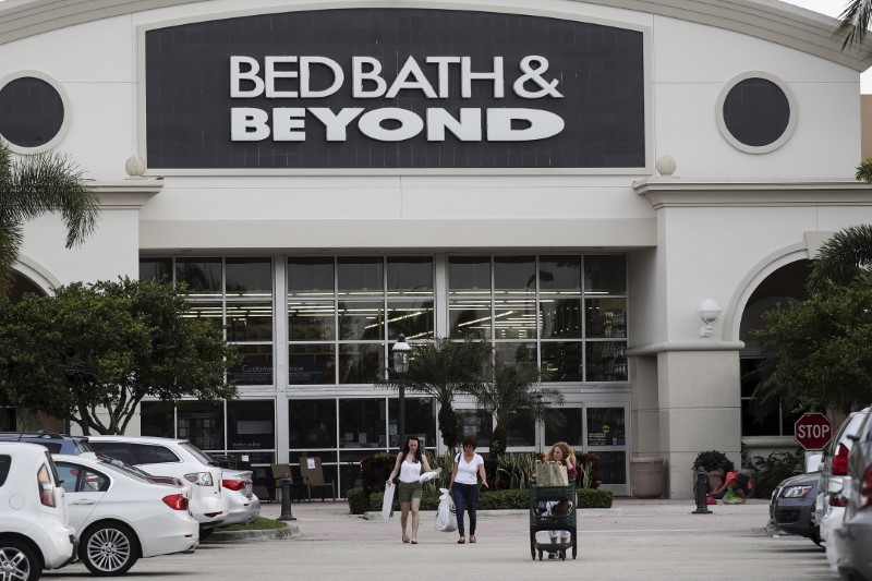 Акции Bed Bath & Beyond находятся на пороге масштабного шорт-сквиза