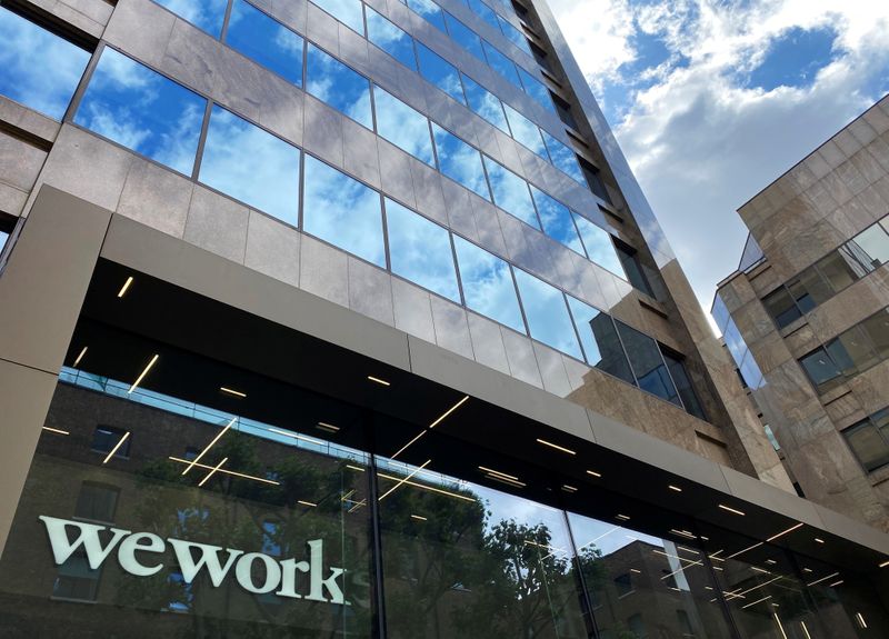 Акции WeWork упали на 42% на новости о возможном банкротстве