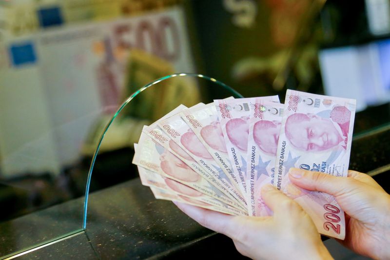 Турецкая лира упала до очередного исторического минимума