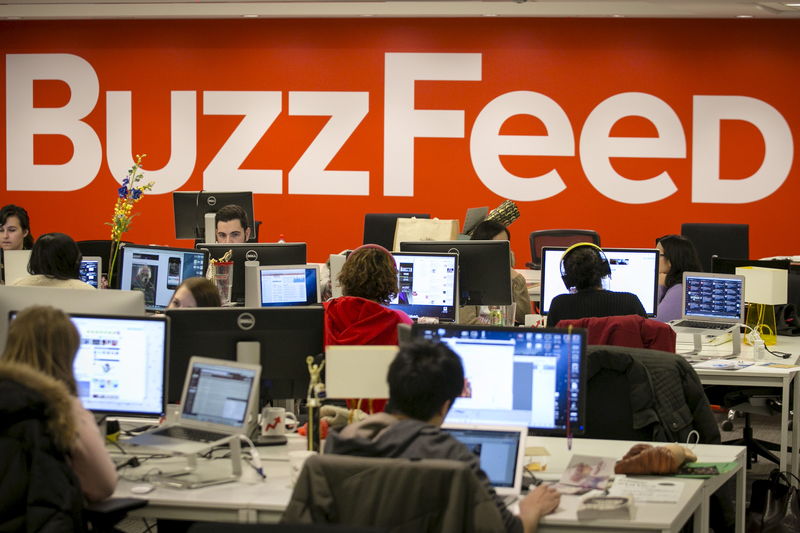 Акции BuzzFeed взлетели более чем на 6%