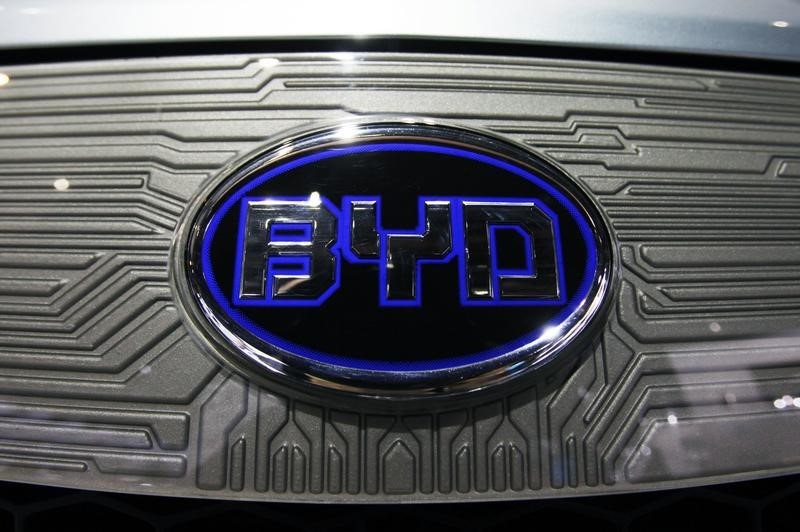 Акции BYD упали из-за несоответствия прибыли ожиданиям