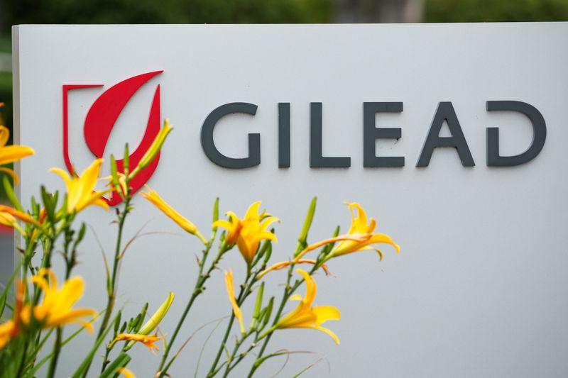 Gilead: доходы оказались ниже прогнозов, прибыльa совпал с в Q4