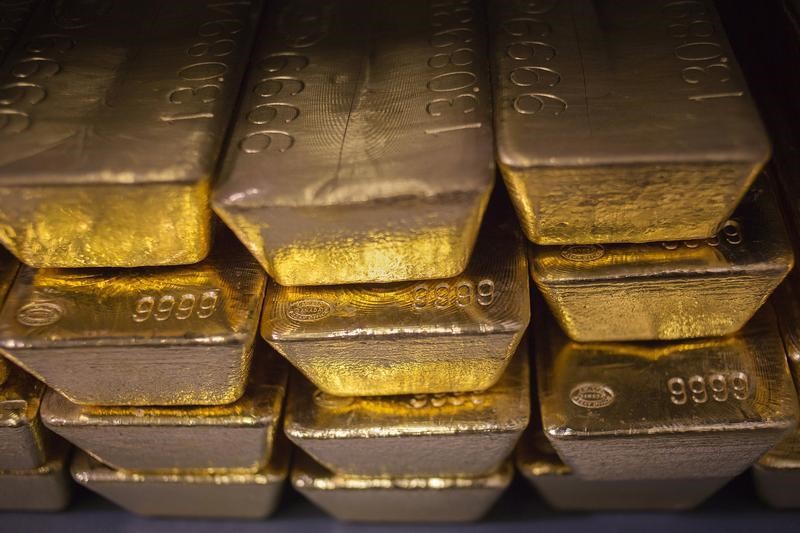 Цены на золото колеблются из-за опасений по поводу снижения ставки