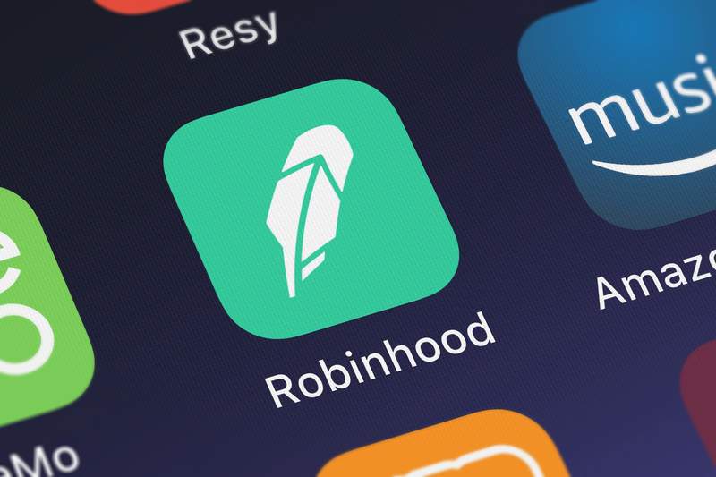 Криптоторговля на Robinhood выросла на 75%